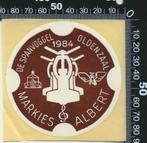 Sticker: De Spanvoggel - Oldenzaal, Verzamelen, Stickers, Ophalen of Verzenden, Zo goed als nieuw, Bedrijf of Vereniging