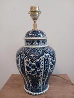 Handgemaakte Delfts Blauwe vaaslamp, Ophalen of Verzenden