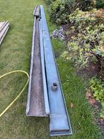 Zinken goot, Doe-het-zelf en Verbouw, Buizen en Afvoer, Ophalen, Zink, 6 meter of meer, Dakgoot