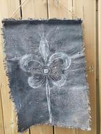 Kalkdoek, wanddoek, Antiek en Kunst, Ophalen of Verzenden