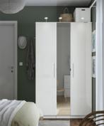 Ikea Pax 2 kasten 125 cm x 236 Hoogglans Spiegel, Huis en Inrichting, Kasten | Kledingkasten, 100 tot 150 cm, Met lade(s), 50 tot 75 cm