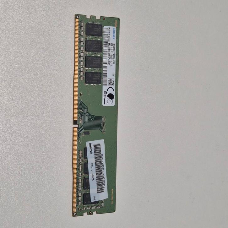 Samsung 8GB PC4-2400T desktop geheugen, Computers en Software, RAM geheugen, Gebruikt, Desktop, 8 GB, DDR4, Verzenden