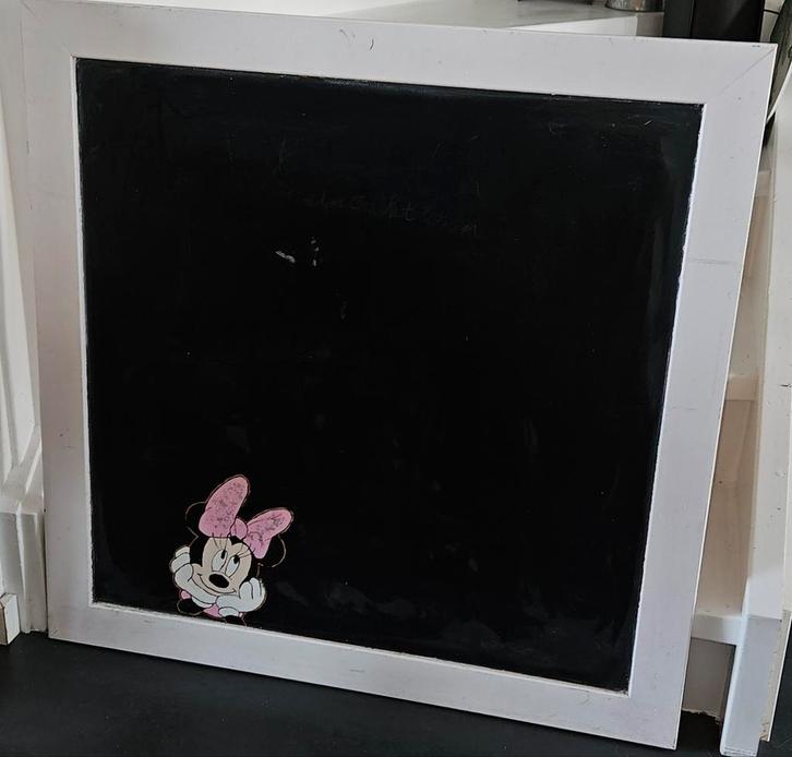 Grote krijtbord, memobord, hintsbord, geboortebord,kraamkado, Huis en Inrichting, Woonaccessoires | Memoborden, Gebruikt, Ophalen
