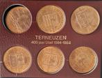 Set "STAD TERNEUZEN – 8 ⅓ Schelling – 1584 / 1984, Ophalen of Verzenden, Overige landen