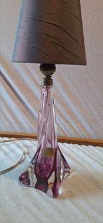 Val saint lambert lamp, Ophalen of Verzenden