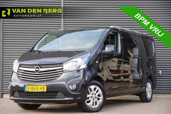 Opel Vivaro 1.6 CDTI L2 Sport 145PK, TREKHAAK, CAMERA, CRUIS, Auto's, Bestelauto's, Bedrijf, Te koop, ABS, Achteruitrijcamera