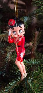 BETTY BOOP KERST HANGER, KERSTBOOM VERSIERING, Diversen, Kerst, Ophalen of Verzenden, Zo goed als nieuw