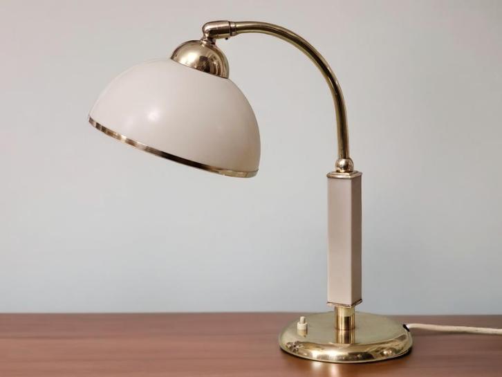 Art déco / Bauhaus tafellamp 1920 / 1930 jaren, Antiek en Kunst, Antiek | Lampen, Ophalen of Verzenden