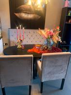 Bankje met 2 stoelen eric kuster styl, Ophalen of Verzenden, Zo goed als nieuw, Eén