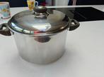 RVS Soeppan 6liter met Deksel, Ophalen, Gebruikt, Rvs, Kookpan of Snelkookpan