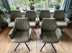 6 eetkamer (draai)stoelen, Huis en Inrichting, Stoelen, Ophalen, Gebruikt, Vijf, Zes of meer stoelen