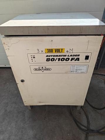 ELEKTRON Batterij/acculader 80/100 FA heftruck beschikbaar voor biedingen