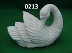 Witte Zwaan., Tuin en Terras, Tuinbeelden, Ophalen, Nieuw, Beton, Dierenbeeld