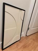 Japandi style schilderij 3D - Modern Kunstwerk, Ophalen of Verzenden, Zo goed als nieuw, Schilderij, Minder dan 50 cm