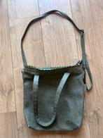 Leuke oud groene tas, Ophalen of Verzenden, Groen, Schoudertasje