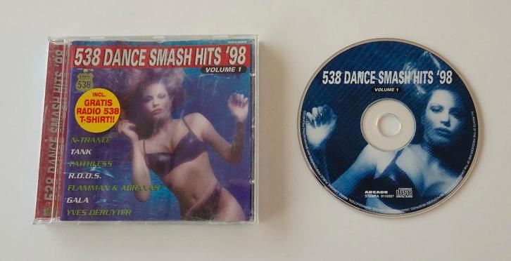 538 Dance Smash Hits '98 Volume 1, Cd's en Dvd's, Cd's | Dance en House, Zo goed als nieuw, Dance Populair, Ophalen