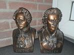 Schiller & goethe bustes, breekbaar duitse dichters, Ophalen of Verzenden