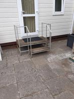 Chalet opstap, Caravans en Kamperen, Caravan accessoires, Ophalen, Gebruikt