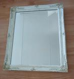 Vintage Spiegel Wit, Huis en Inrichting, Woonaccessoires | Spiegels, Ophalen, Minder dan 50 cm, Zo goed als nieuw, Minder dan 100 cm