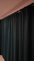 Emerald Groene Gordijnen ikea, Huis en Inrichting, Stoffering | Gordijnen en Lamellen, Gebruikt, 100 tot 150 cm, 200 cm of meer