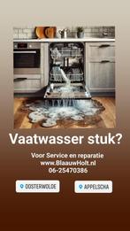 Wasmachine, droger en of vaatwasser reparatie., Komt aan huis