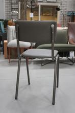 7x hippe eetkamerstoel schoolstoel stapelbaar metaal skai, Huis en Inrichting, Stoelen, Ophalen, Gebruikt, Metaal, Vijf, Zes of meer stoelen