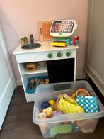 Speelkeuken met Accessoires, Kassa en Koffiezetapparaat, Ophalen, Gebruikt, Hout, Speelkeuken