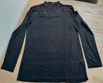 Zwangerschaps shirt met kant, maat L/XL, Verzenden, Zwart, Maat 42/44 (L), Shirt of Top