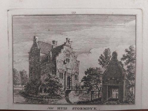 133 / Het Huis Stormdyk - Stormdijk Jutfaas Nieuwegein, Antiek en Kunst, Kunst | Etsen en Gravures, Ophalen of Verzenden