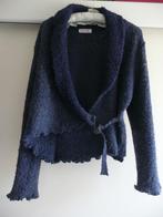 i.c.i.e. overslag vest / trui wol blauw maat 42 M / L, Ophalen of Verzenden, Zo goed als nieuw, Maat 42/44 (L), Blauw