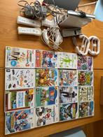 Nintendo Wii Console met Games & Accessoires, Spelcomputers en Games, Spelcomputers | Nintendo Wii, Ophalen, Gebruikt, Met 2 controllers