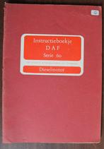 Daf A 60 Dieselmotor instructieboekje, Verzenden
