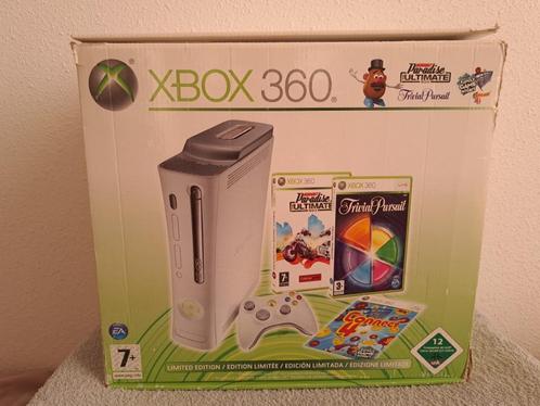 Xbox 360 60GB + controller en doos, Spelcomputers en Games, Spelcomputers | Xbox 360, Gebruikt, 60 GB, 360 Arcade of Core, Met 1 controller