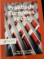 Praktisch Europees Recht 4e Druk Noordhoff, Boeken, Studieboeken en Cursussen, Ophalen, HBO, Zo goed als nieuw, Noordhoff Uitgevers