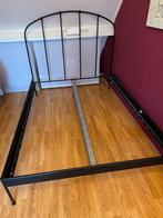 bed  ikea 140x200, Huis en Inrichting, Slaapkamer | Bedden, Ophalen, Zwart, Tweepersoons, 140 cm