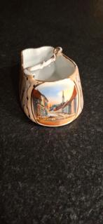 Porseleinen asbak schaaltje opdruk Noordzandstraat Yerseke, Ophalen of Verzenden