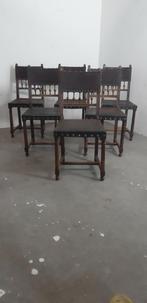 Set Renaissance eetkamerstoelen circa 1880, Ophalen of Verzenden