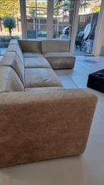 Buffel leren hoekbank – 5 losse delen T.E.A.B, Ophalen, Gebruikt, 300 cm of meer, Leer