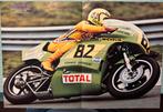 Poster Godier Genoud Kawasaki 1000, Verzamelen, Verzenden, Zo goed als nieuw, Motoren