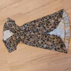 Jurk panterprint Passion damesmode maat 40 korte mouw, Passion, Bruin, Maat 42/44 (L), Ophalen of Verzenden