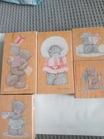 Me to you en for ever friends stempels, Ophalen of Verzenden, Zo goed als nieuw, Houten stempel
