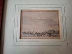 Antiek prent van Tiel uit 1742, Antiek en Kunst, Kunst | Etsen en Gravures, Ophalen