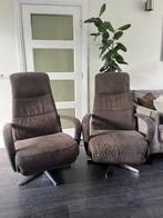 Nette set Prominent Relaxfauteuils Elektrische Stof Fauteuil, Minder dan 75 cm, Ophalen of Verzenden, Zo goed als nieuw, Stof