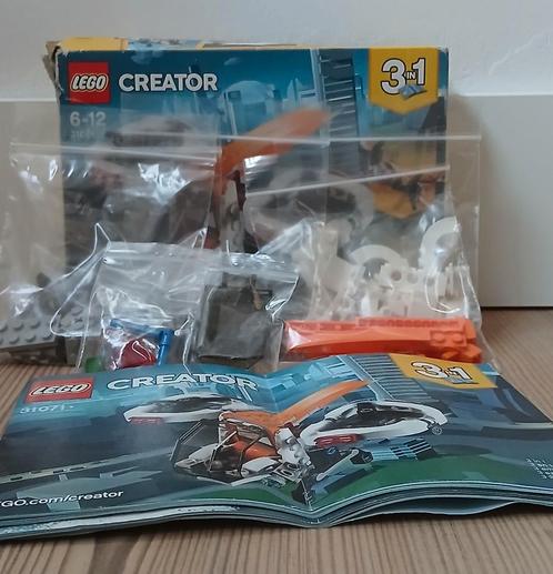 Lego creator 3 in 1 31071 droneverkenner, Kinderen en Baby's, Speelgoed | Duplo en Lego, Zo goed als nieuw, Lego, Complete set