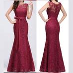 nieuwe galajurk maat 34 bordeaux, Galajurk, All2wish4, Nieuw, Ophalen of Verzenden