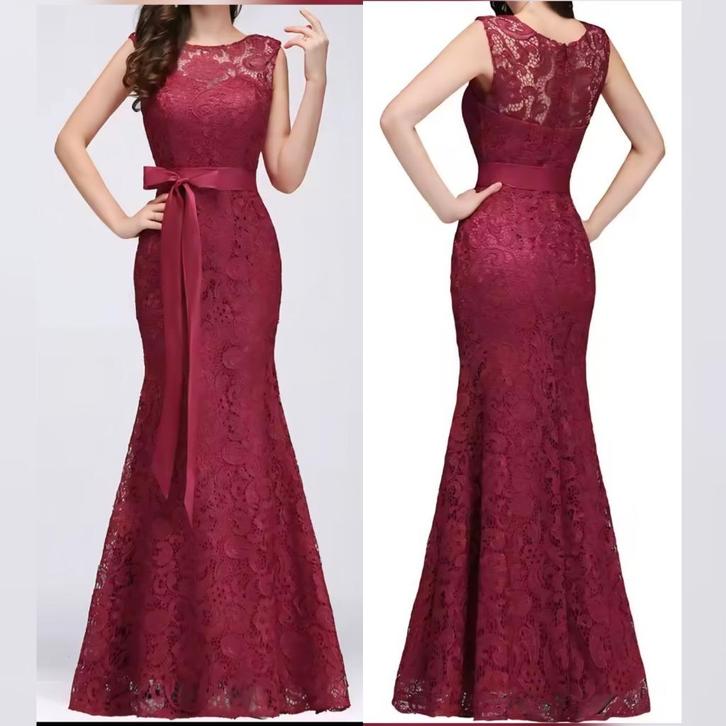 nieuwe galajurk maat 34 bordeaux, Kleding | Dames, Gelegenheidskleding, Nieuw, Galajurk, Maat 34 (XS) of kleiner, Rood, Ophalen of Verzenden