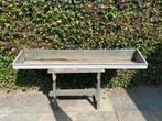 Vintage emaille bloembak plantenbak trog kweekbak gootsteen, Ophalen, Tuin, Gebruikt, 100 cm of meer