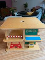 Sio Garage speelgoed van hout, Ophalen of Verzenden, Zo goed als nieuw, Overige typen