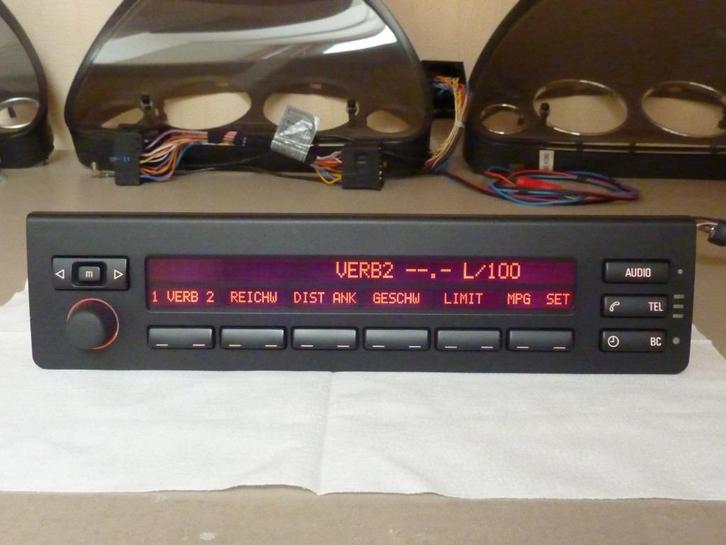 Radio unit / MID LCD display BMW 5 serie E39 pixel garantie, Auto-onderdelen, Elektronica en Kabels, BMW, Mini, Gereviseerd, Ophalen of Verzenden