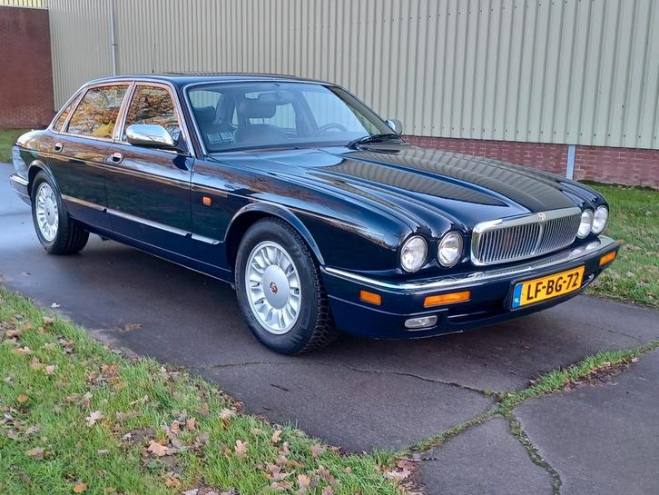 Daimler Double-six 6.0 AUT 1995 Blauw, Auto's, Jaguar, Bedrijf, XJ, ABS, Airbags, Airconditioning, Alarm, Centrale vergrendeling